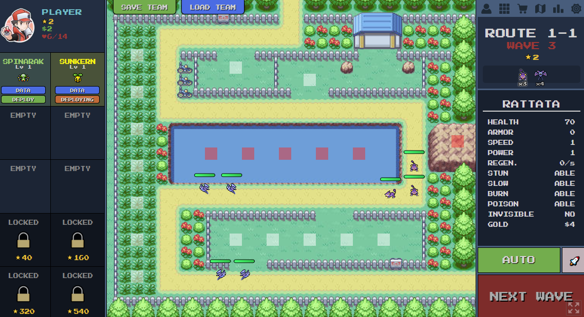 pokepath td screenshot